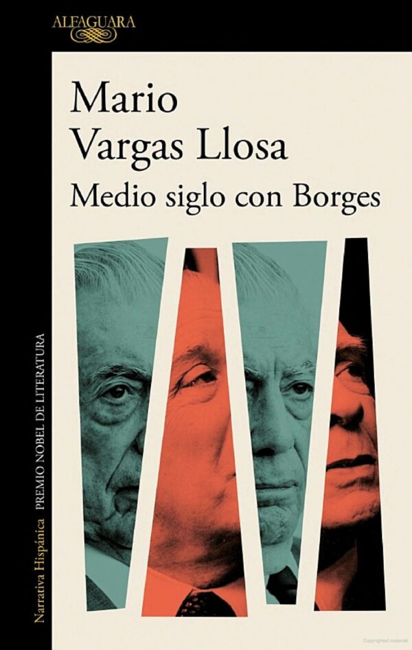 Libro Medio siglo con Borges - Mario Vargas Llosa - Alfaguara - leido