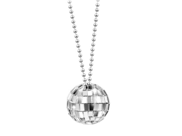 Collar disco bola party