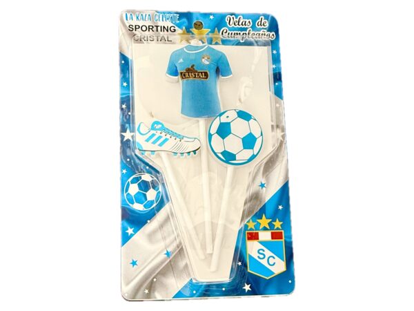 Velas Sporting Cristal (tres velas)