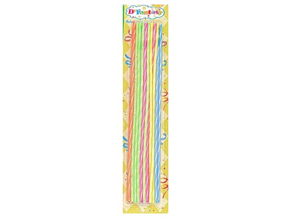 Velas chispitas multicolor (pack 20)