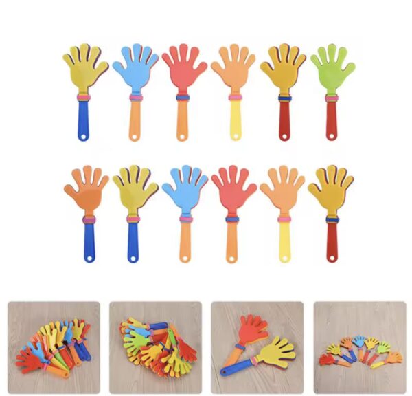 Manitos clap aplausos mini (pack 4) 9cm x 4cm aprox - Imagen 5