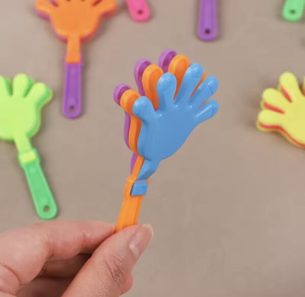 Manitos clap aplausos mini (pack 4) 9cm x 4cm aprox - Imagen 2