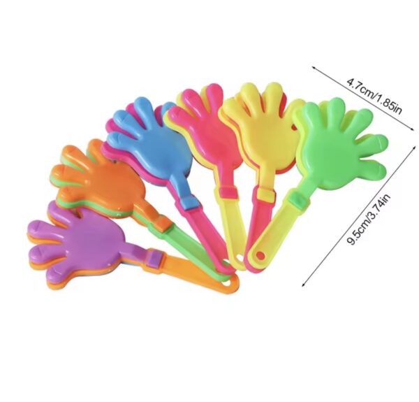 Manitos clap aplausos mini (pack 4) 9cm x 4cm aprox