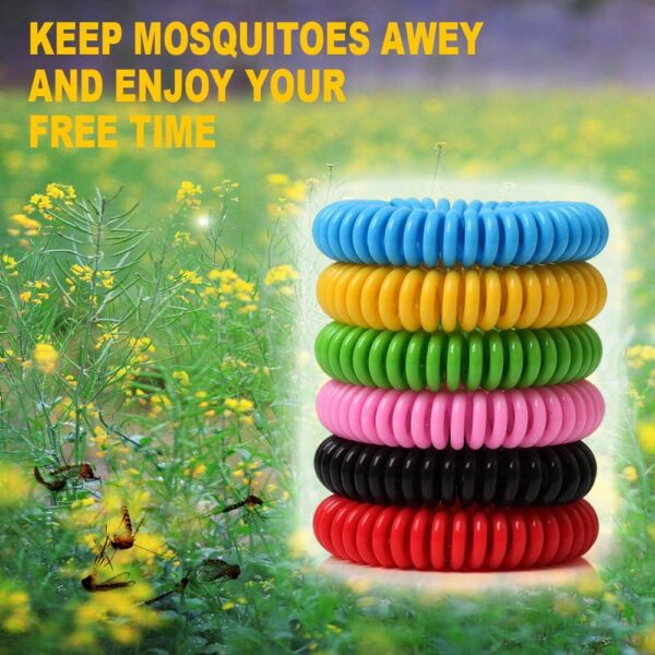Pulsera repelente bubby bands (natural, impermeable y de colores variados) Duracion aprox 350 horas (apta para todos) - Imagen 3