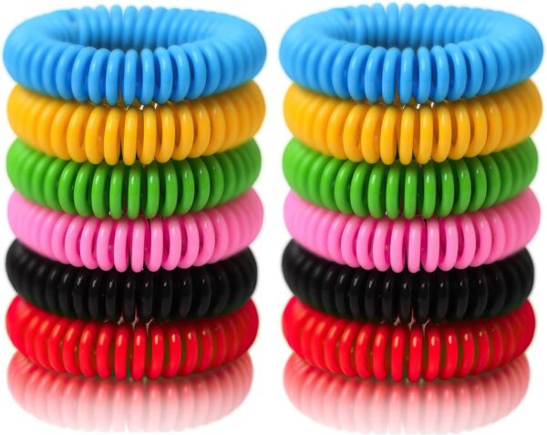 Pulsera repelente bubby bands (natural, impermeable y de colores variados) Duracion aprox 350 horas (apta para todos) - Imagen 2