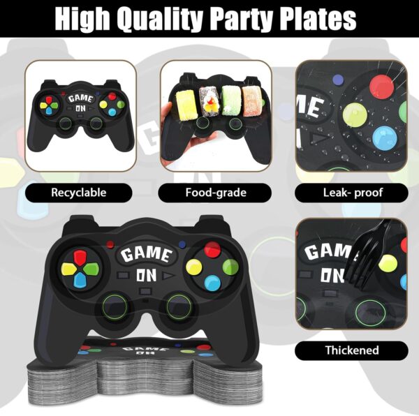 Platos gamer mando (pack 4) - Imagen 4