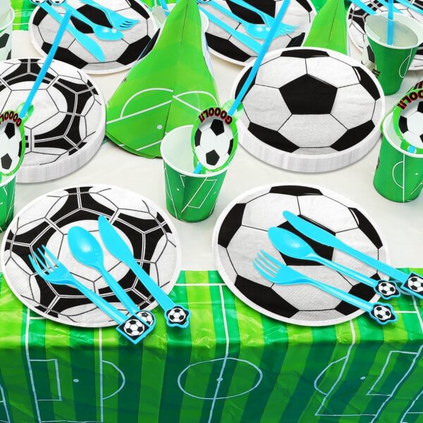 Servilletas pelota de futbol (pack 10) - Imagen 4