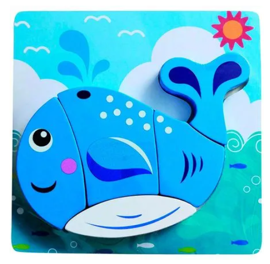 Rompecabezas Ballena (madera) (oferta)