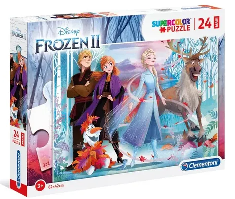 Rompecabezas Frozen (24 piezas) Maxi Super Color (62cm x 42cm) Disney