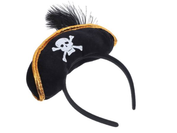 Vincha pirata gold (disfraz)