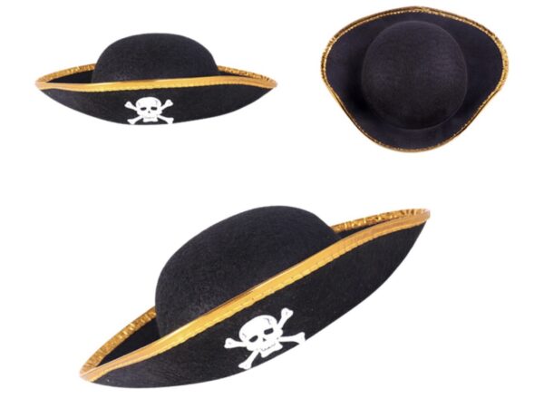 Sombrero pirata gold (disfraz)