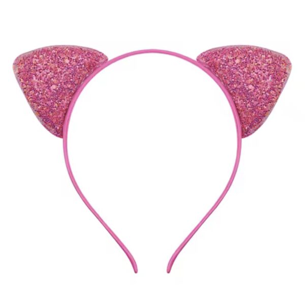 Vincha cat glitter (colores variados) - Imagen 6