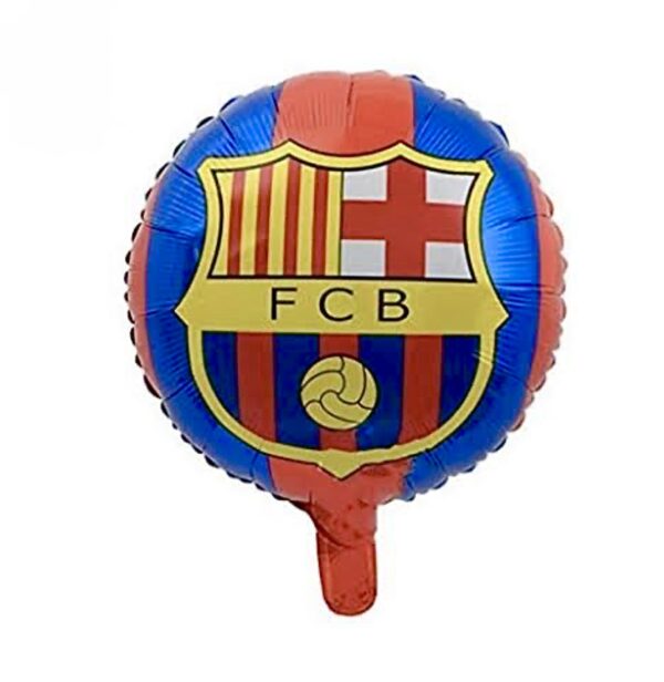 Globo pelota Barza FCB (24cm x 24cm) viene inflado con aire y paliglobo
