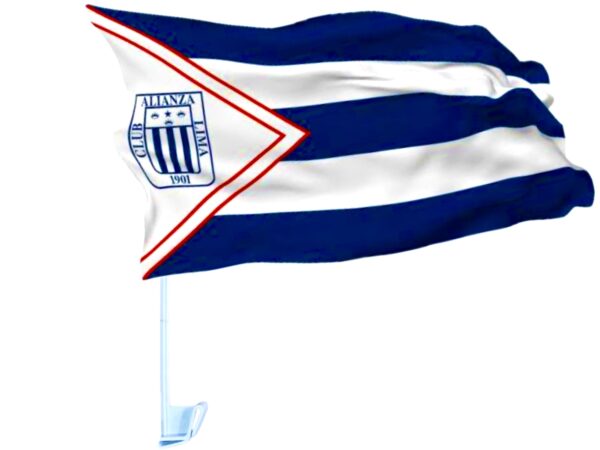 Banderin Alianza Lima (30cm x 45cm) con sujetador