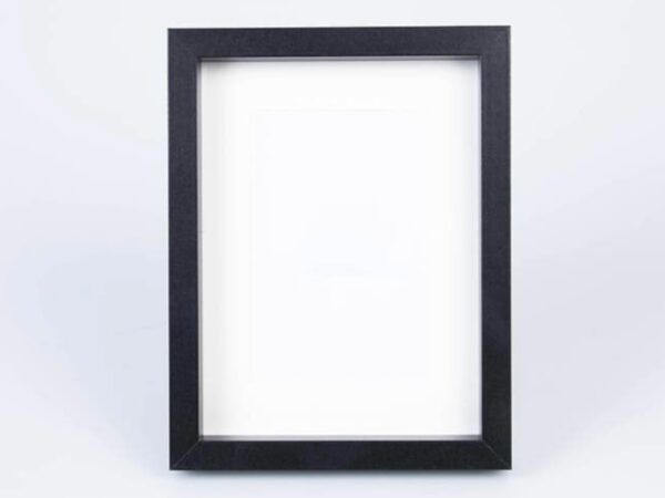 Marco de fotos madera negro 13cm x 18cm