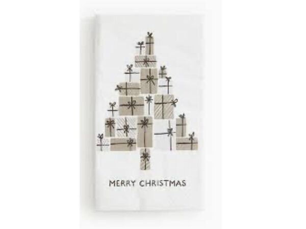 Servilletas Merry Christmas arbolito (pack 10)