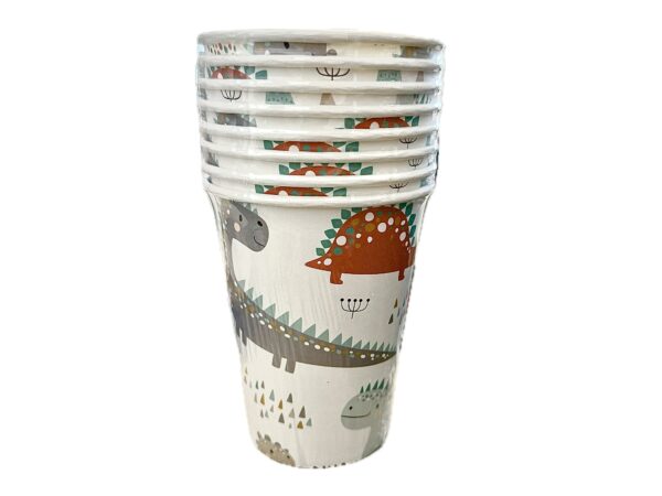Vasos Dinosaurios Smile (pack 8)
