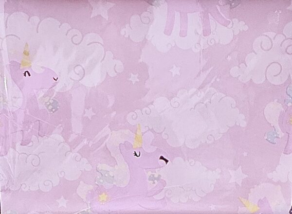 Mantel unicornio degrade (137cm x 183cm)