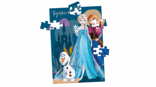 Rompecabezas Frozen Disney (55 piezas) (21.5cm x 31.5cm) - Imagen 2