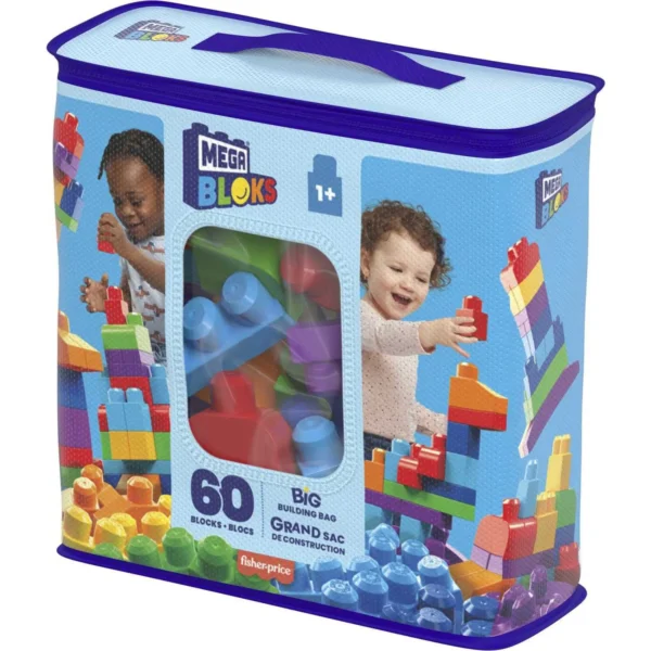 Megablocks vamos Big Building 60 piezas Fisher Price (box de color variado) - Imagen 2