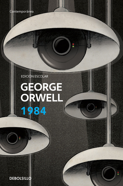 Libro 1984 - George Orwell - Debolsillo - leido (oferta) / edicion escolar