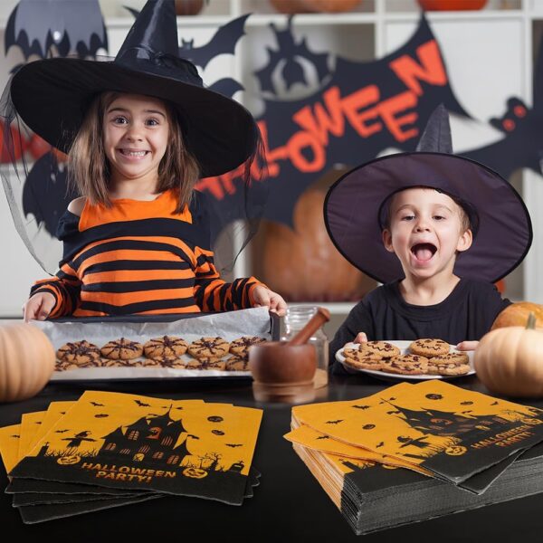 Servilletas Halloween Party (pack 10) - Imagen 4