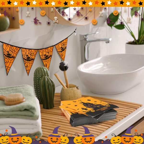 Servilletas Halloween Party (pack 10) - Imagen 5