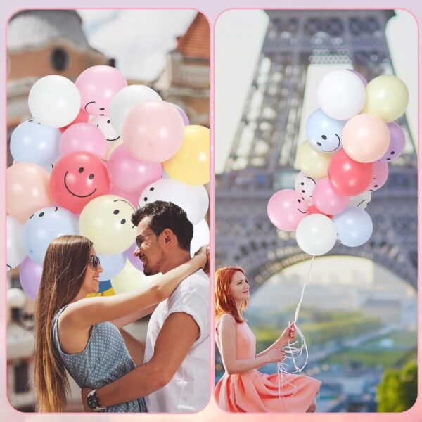 Globo smile 12" (colores pastel) (helio) - Imagen 3
