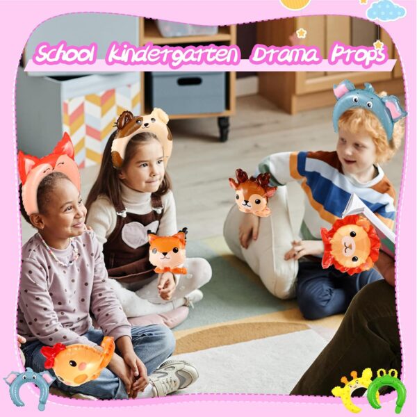 Pulsera inflable animalitos (vienen desinfladas) animales variados - Imagen 3