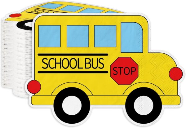 Servilletas School Bus (pack 10)