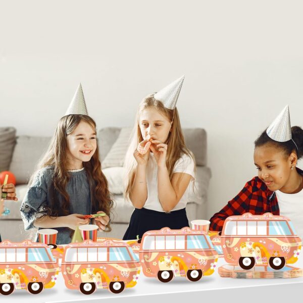Platos Van Retro Hippie (pack 5) - Imagen 4