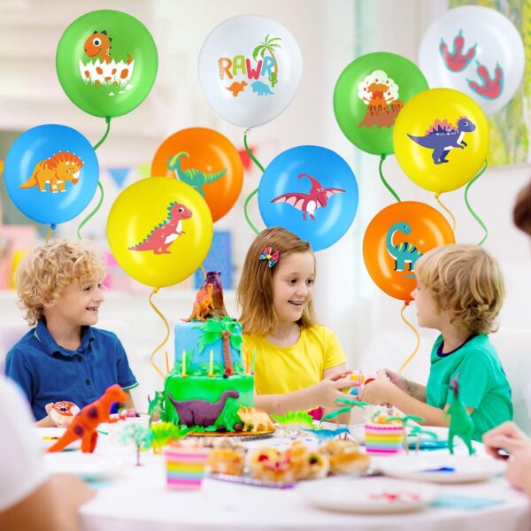 Globo dinosaurio 12" (variados) (con helio) - Imagen 5