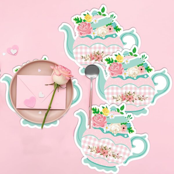 Servilletas tetera tea time (pack 10) - Imagen 2