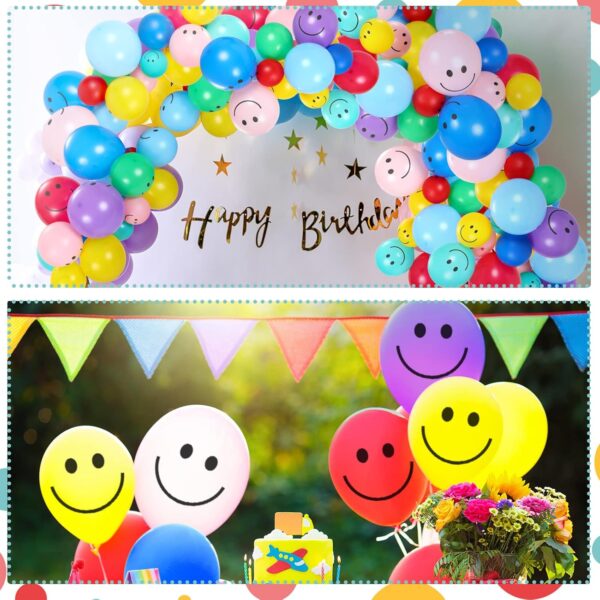 Globo smile 12" (colores variados) (helio) - Imagen 3