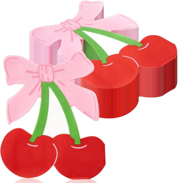 Servilletas cerezas sweet (pack 10)