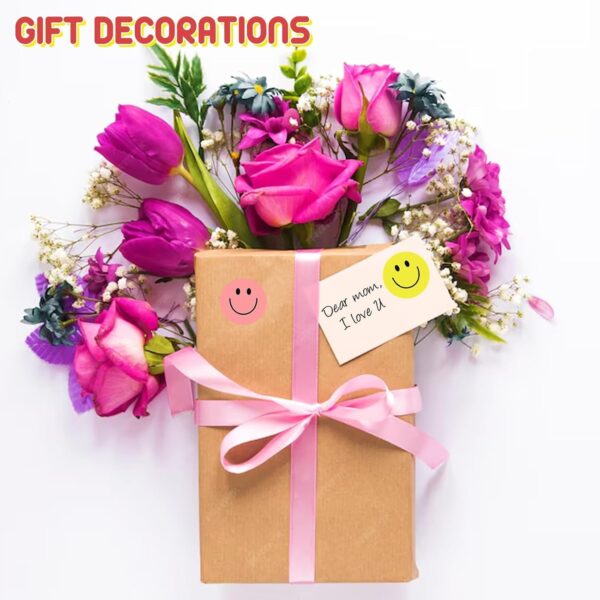 Stickers smile colores variados (pack 20) - Imagen 3