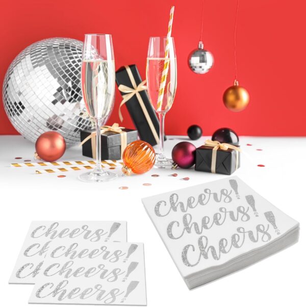 Servilletas Cheers cheers cheers (pack 10) - Imagen 4