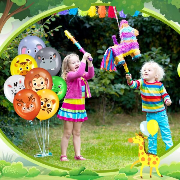Globo animales de la selva 12" (variados) (con helio) - Imagen 3