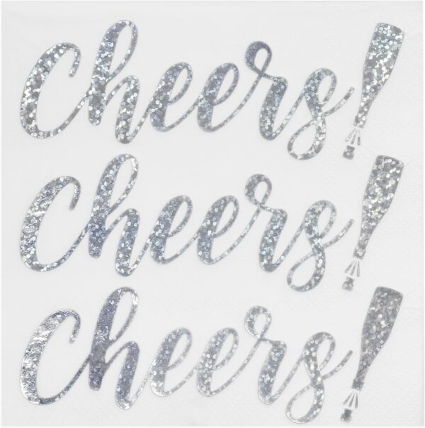 Servilletas Cheers cheers cheers (pack 10) - Imagen 5