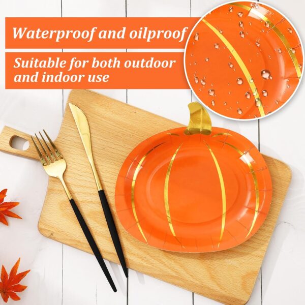 Platos Calabaza de colores (pack 4) (c/pack un color) - Imagen 5