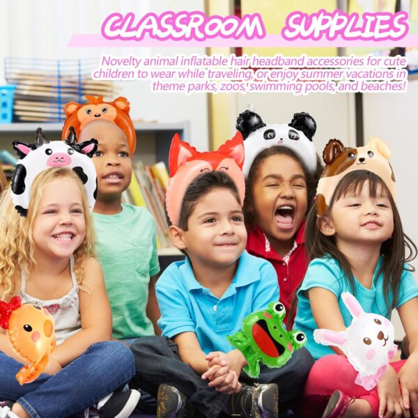 Pulsera inflable animalitos (vienen desinfladas) animales variados - Imagen 4