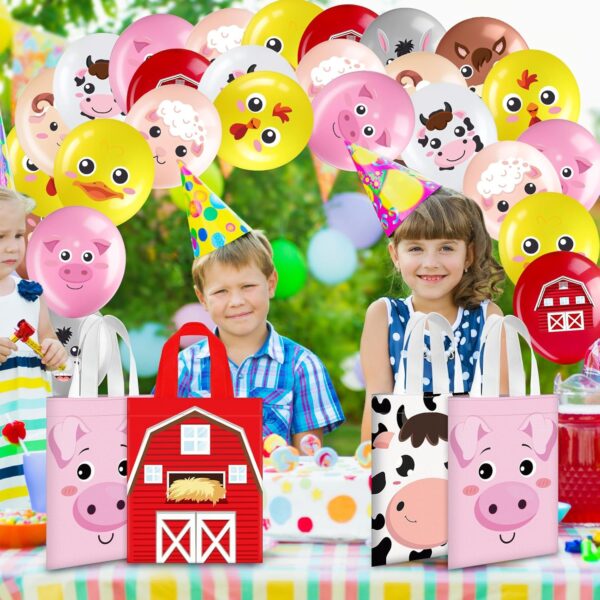 Globo animales de la granja 12" (variados) (con helio) - Imagen 2