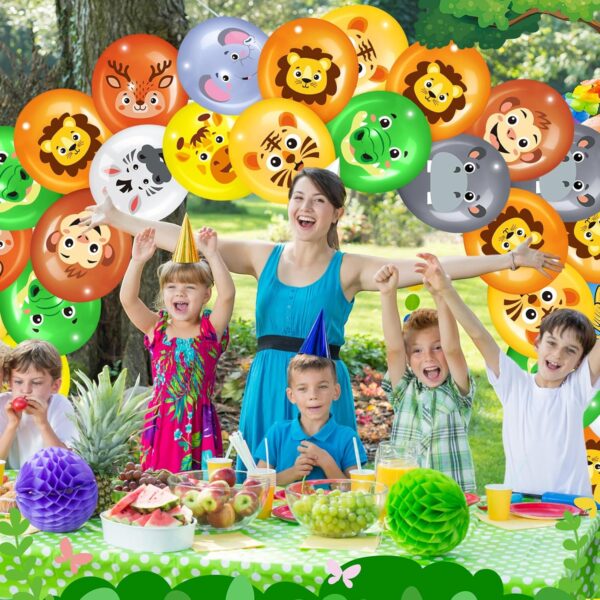 Globo animales de la selva 12" (variados) (con helio) - Imagen 4