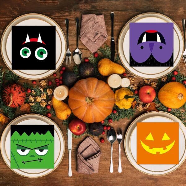 Servilletas mix halloween (pack 10) - Imagen 3