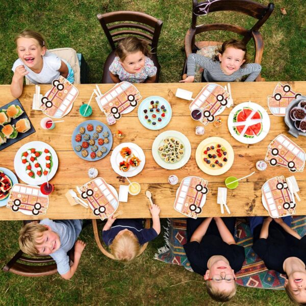 Servilletas Van retro hippie (pack 10) - Imagen 3