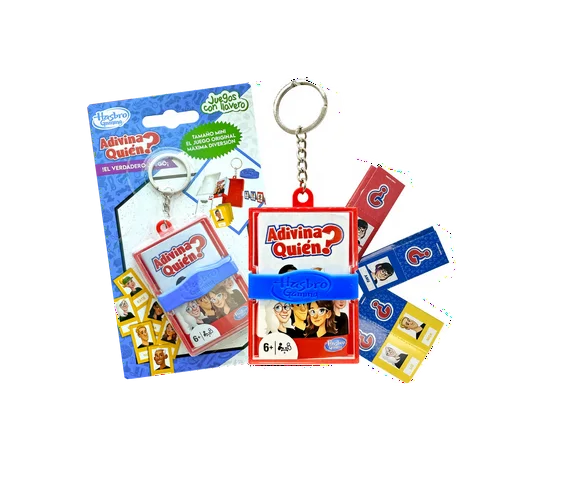 Llavero Adivina Quien mini Hasbro fun