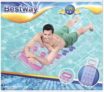 Flotador reposadera inflable summer (188cm x 71cm)