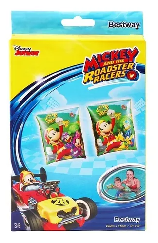 Flotador brazos Mickey Mouse and Roadster Racers (inflable) bestway