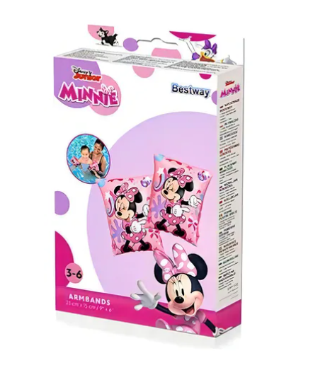 Flotador brazos Minnie Mouse (inflable) bestway