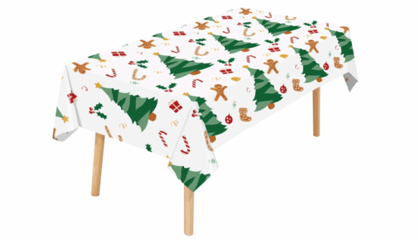 Mantel Navidad clasico (138cm x 274cm) xmas